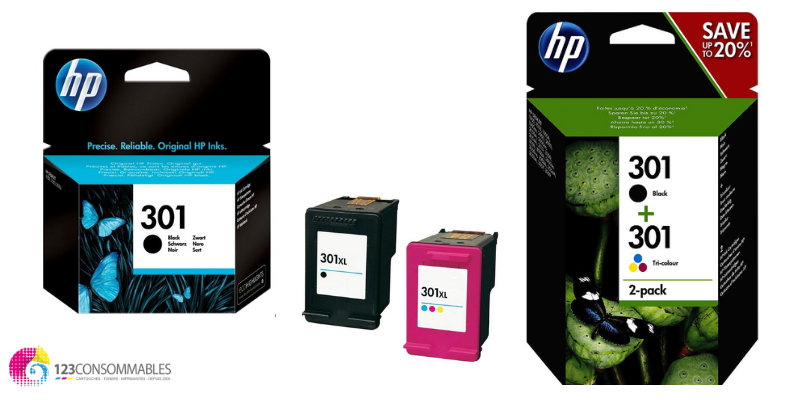 CARTOUCHES JET D'ENCRE POUR HP